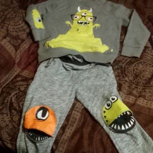 4t cat and Jack matching sweats